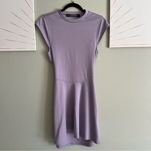 Silence + Noise Women’s Lavender Backless Mini Dress Size Medium